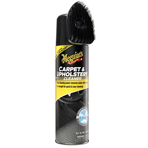 Meguiar's Automotive Carpet & Upholstery Cleaner - Pro-Strength Odor Removal, New Car Scent, 19 Oz Aerosol
Meguiar's Car