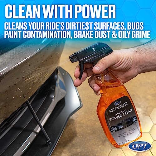 Optimum Power Clean All Purpose Car Cleaner 1 Gallon, Great for Boat, Motorcycle, and RV Exterior & Interior Vinyl Clean